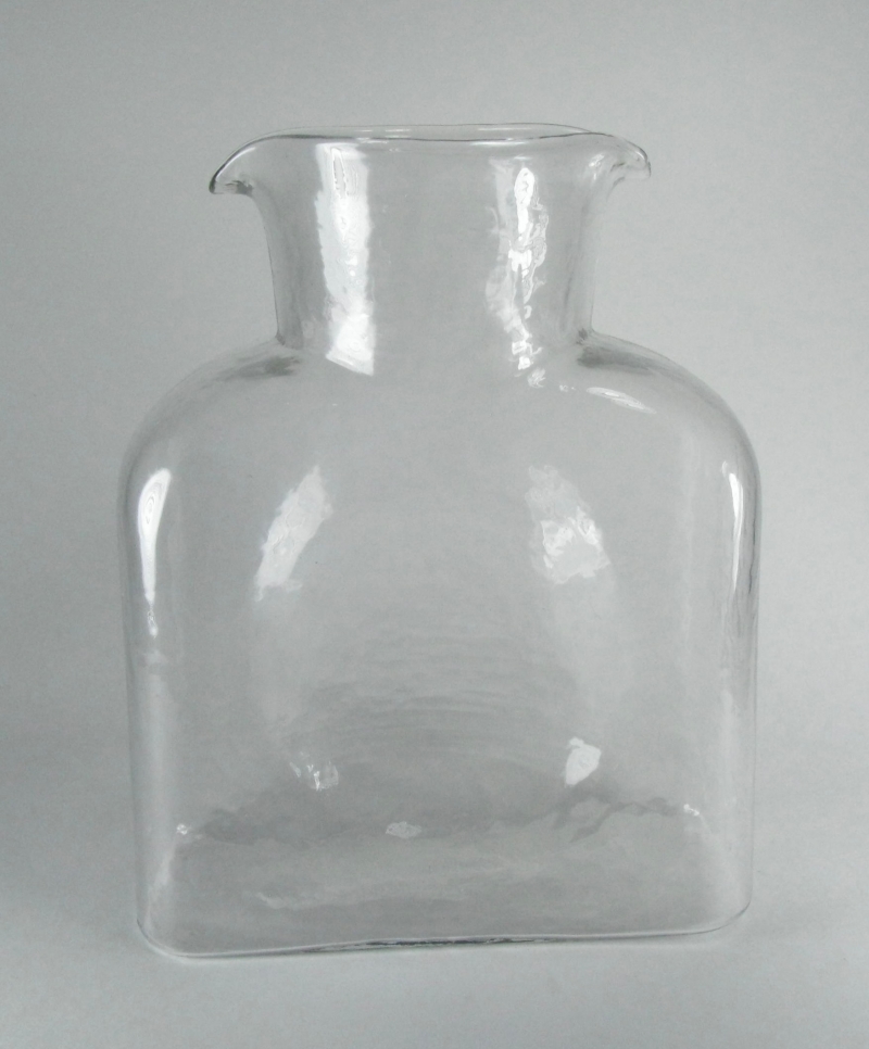 Water Bottle in Clear Glass