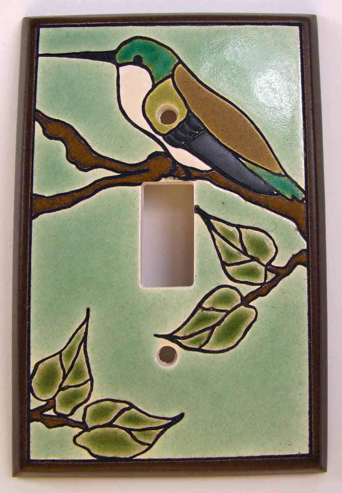 Hummingbird Switch Plate
