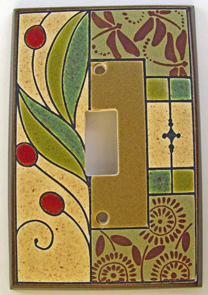 Summer Tapestry Switch Plate