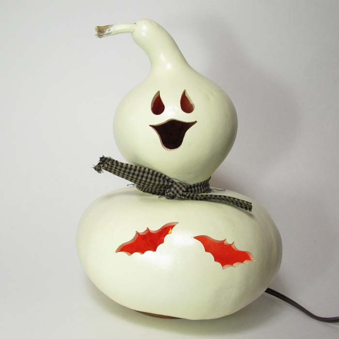 Dory the Ghost Illuminated Gourd