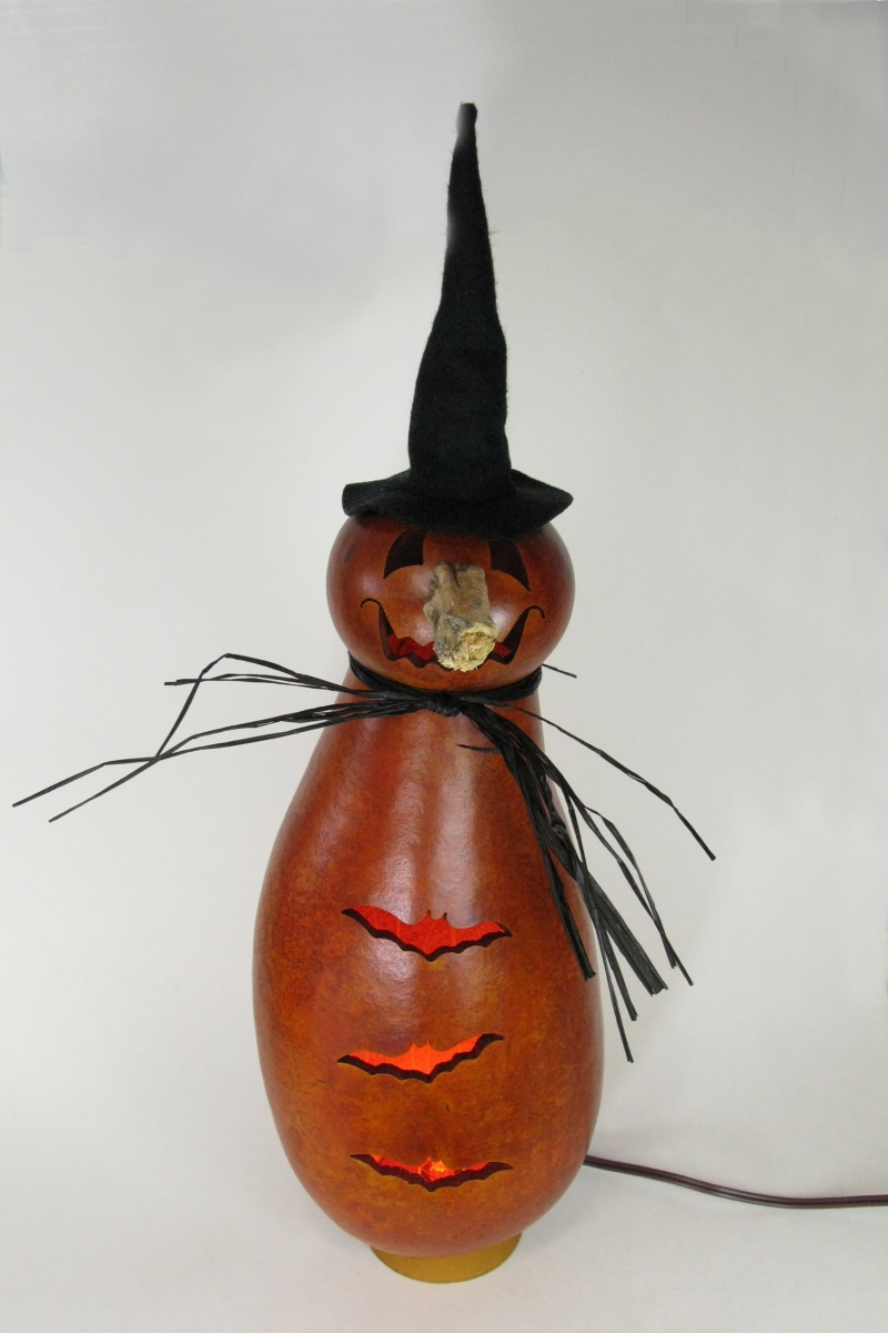 Isabella Witch, Illuminated Gourd