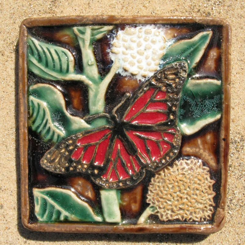 Monarch Butterfly Tile
