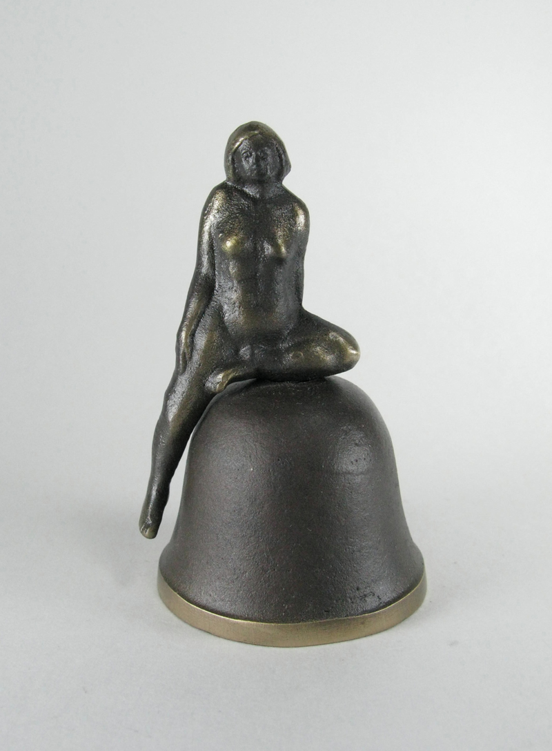 Bronze Bell - Seated Nude