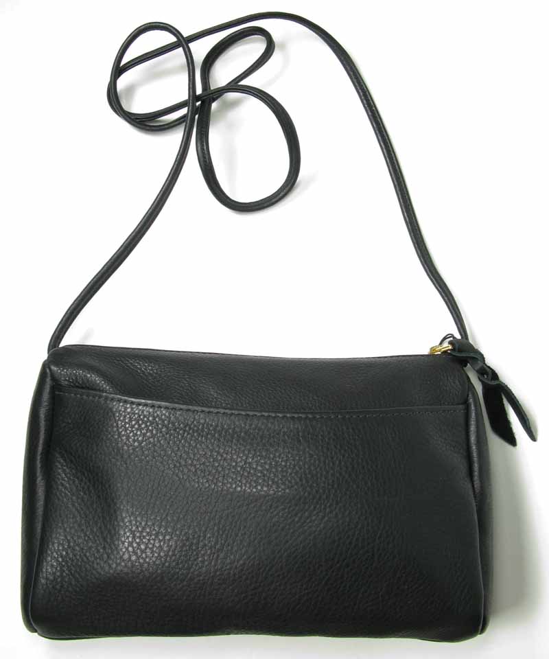 Horizontal Handbag in Black
