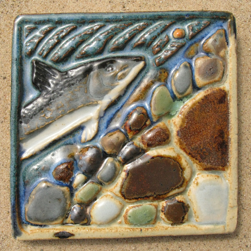 Whitefish and Eggs Tile